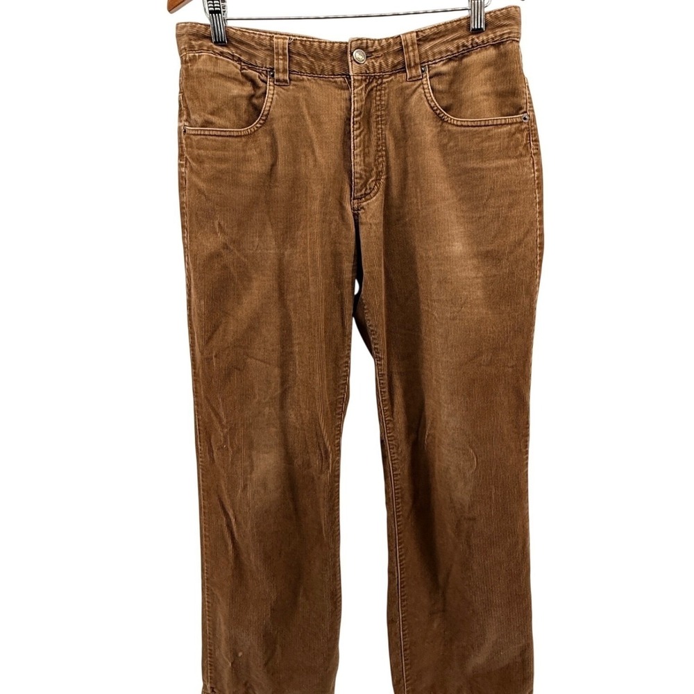 Patagonia Mens Brown Organic Cotton Corduroy Pants Straight Leg Size 32